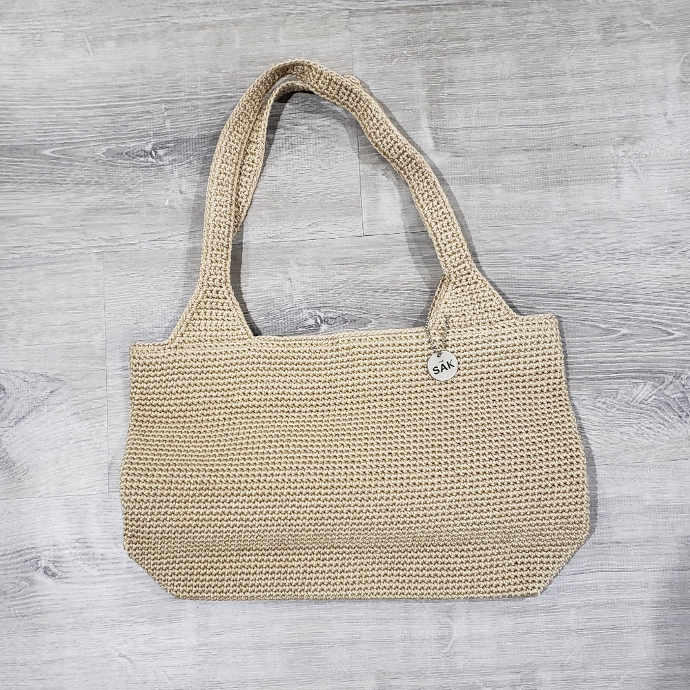 The SAK woven shoulder bag